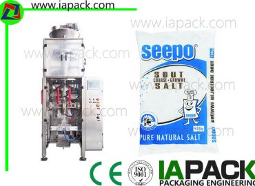 500G 1000g salt bagging machine karo filler cup volumetric for gusseted bag accuracy 0.2 to 2g