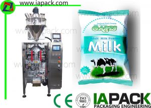 500g Milk Powder Packaging Machine Formulir Isi Seal With Auger Filler