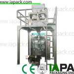 6 KW 0.6 MPa granule packing machine auto seberone PLC servo system