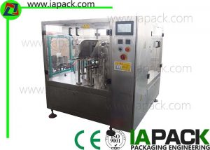 Tas Given Premade Pouch Packing Machine 0.6 MPa Air Compressed