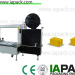 PLC secondary packaging machine kanthi mesin strapping kanthi otomatis