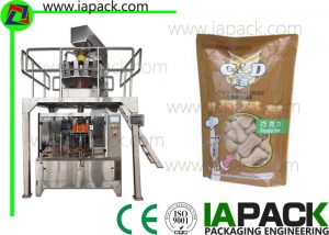 Pet Biscuit Granule Packing Machine, Rotary Packing Machine 380V 3 Phase