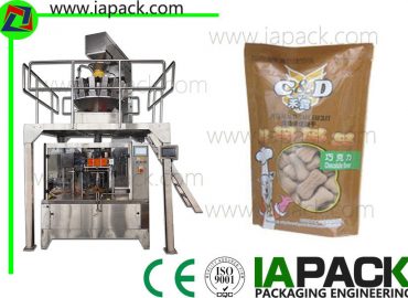 roti biskuit granule packing machine, rotary packing machine 380V 3 phase