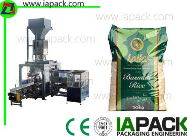 premade rice open mouth bagging machine automatic placer bag