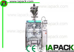 Kantong Vertikal Packing Machine kanggo Spices 5.5KW PLC Servo System