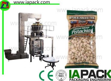 pistachio kacang kemasan mesin, wangun vertikal isi sealing machine